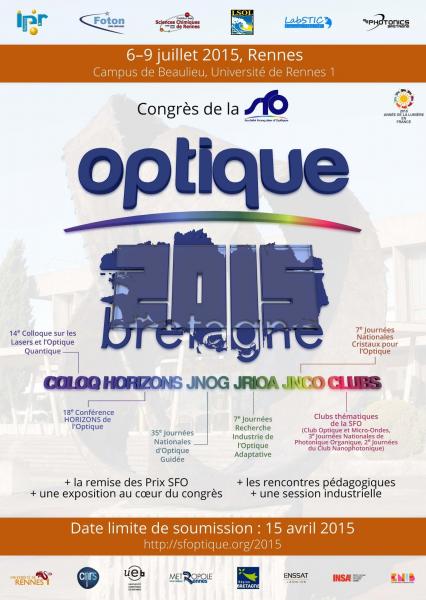 Affiche Optique Bretagne 2015