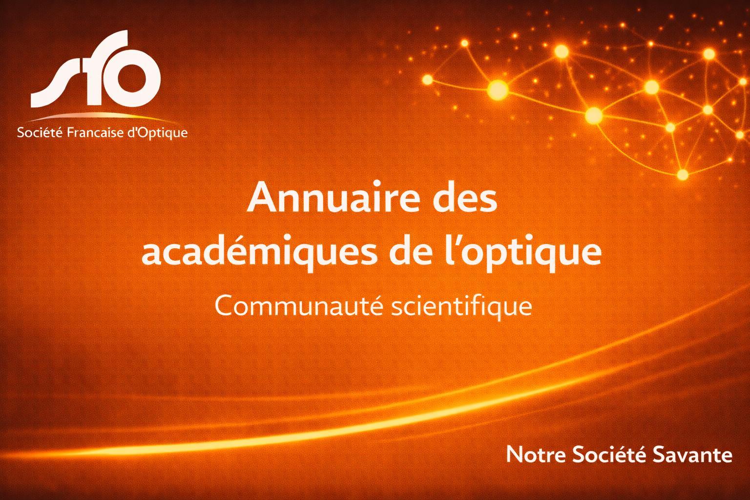 Annuaire des académique de l'optique