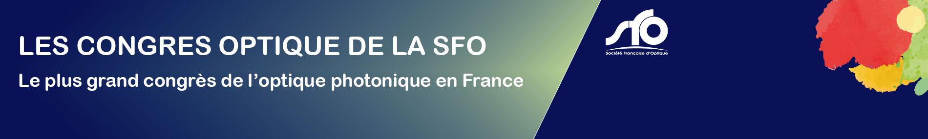 Venez au congrès OPTIQUE de la SFO