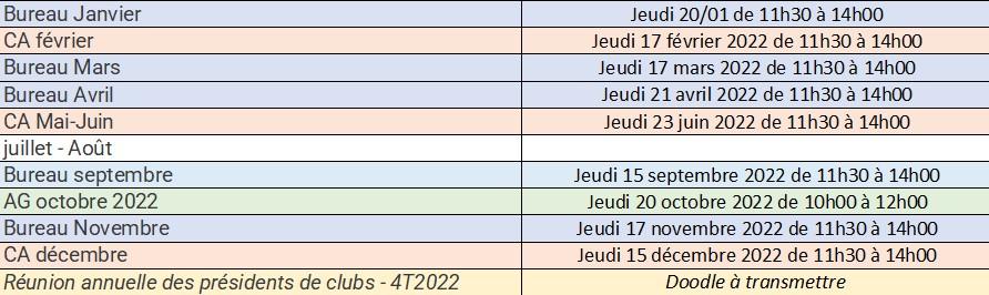 Calendrier 1