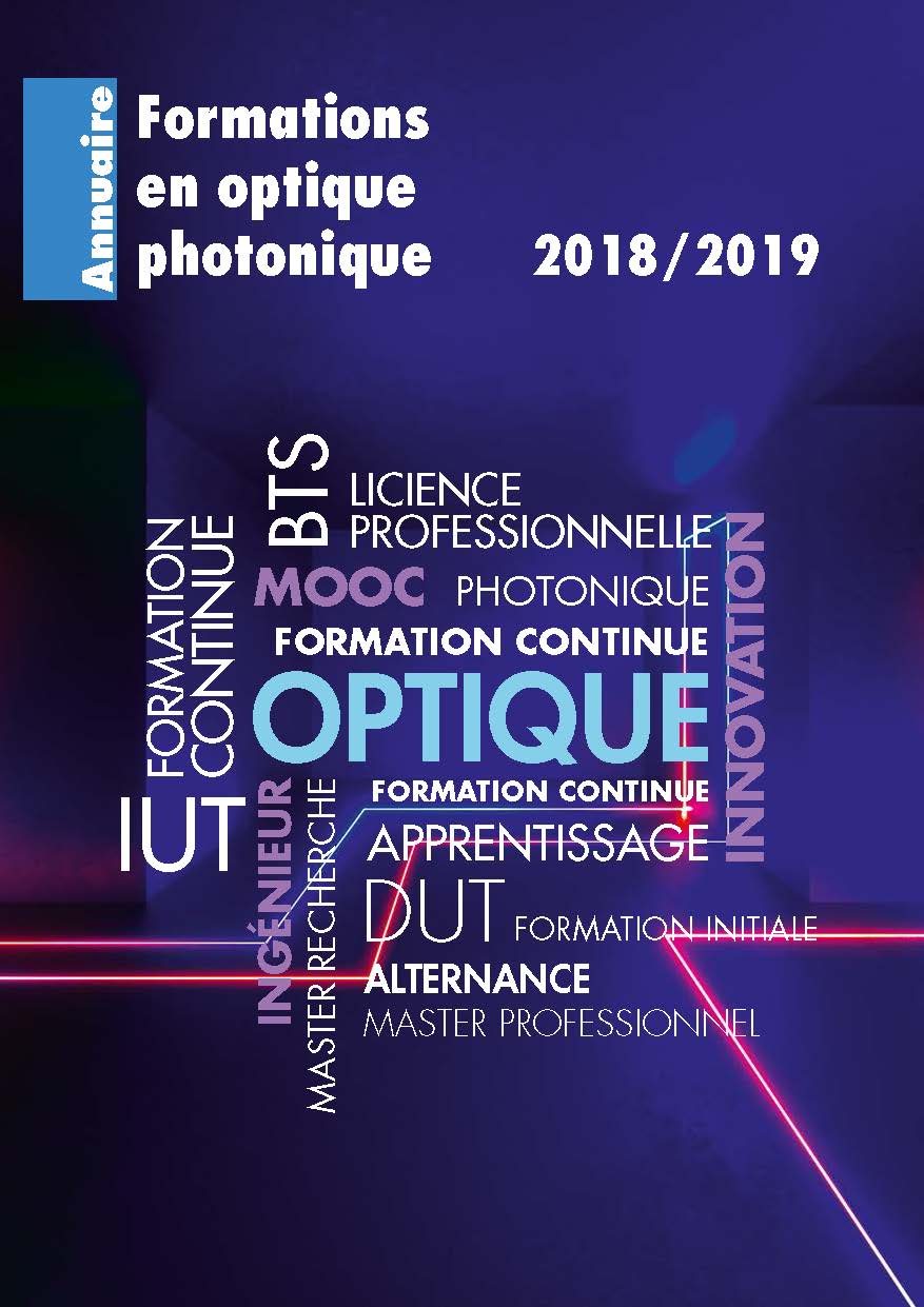 Couverture photoniques annuaire 2018 2019