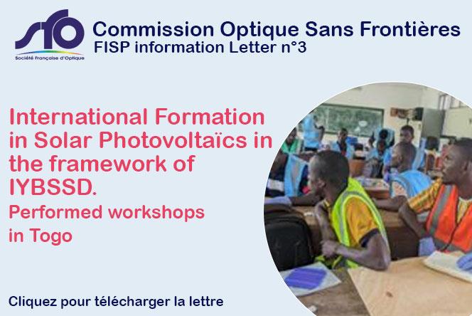 Accedez à la  Fisp information letter n 3