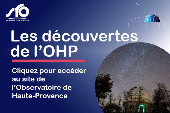 Les découvertes de l'OHP