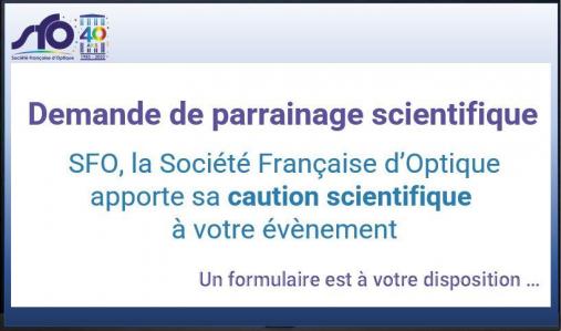Parrainage sfo annonce formulaire