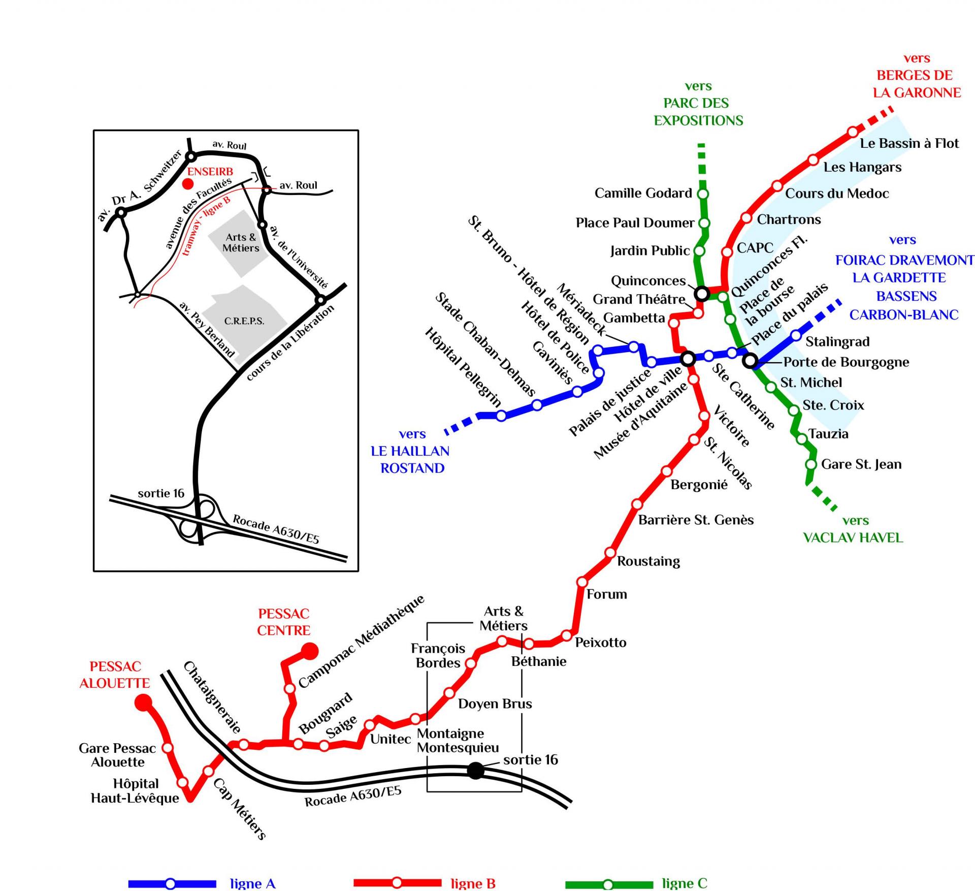 Plan tram