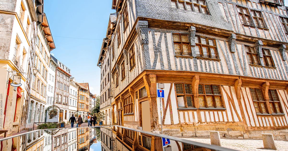 Rouen ville touristique