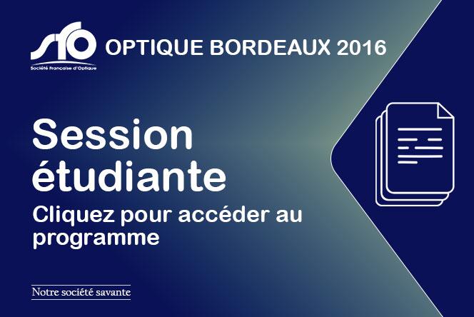 Accédez au programme de la Session étudiante
